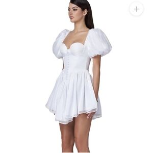 Adeirlina Here Comes The Sun White Dress Size Small NWT